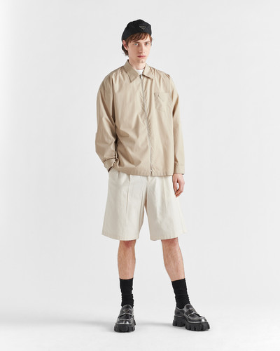 Prada Cotton shirt with zipper outlook