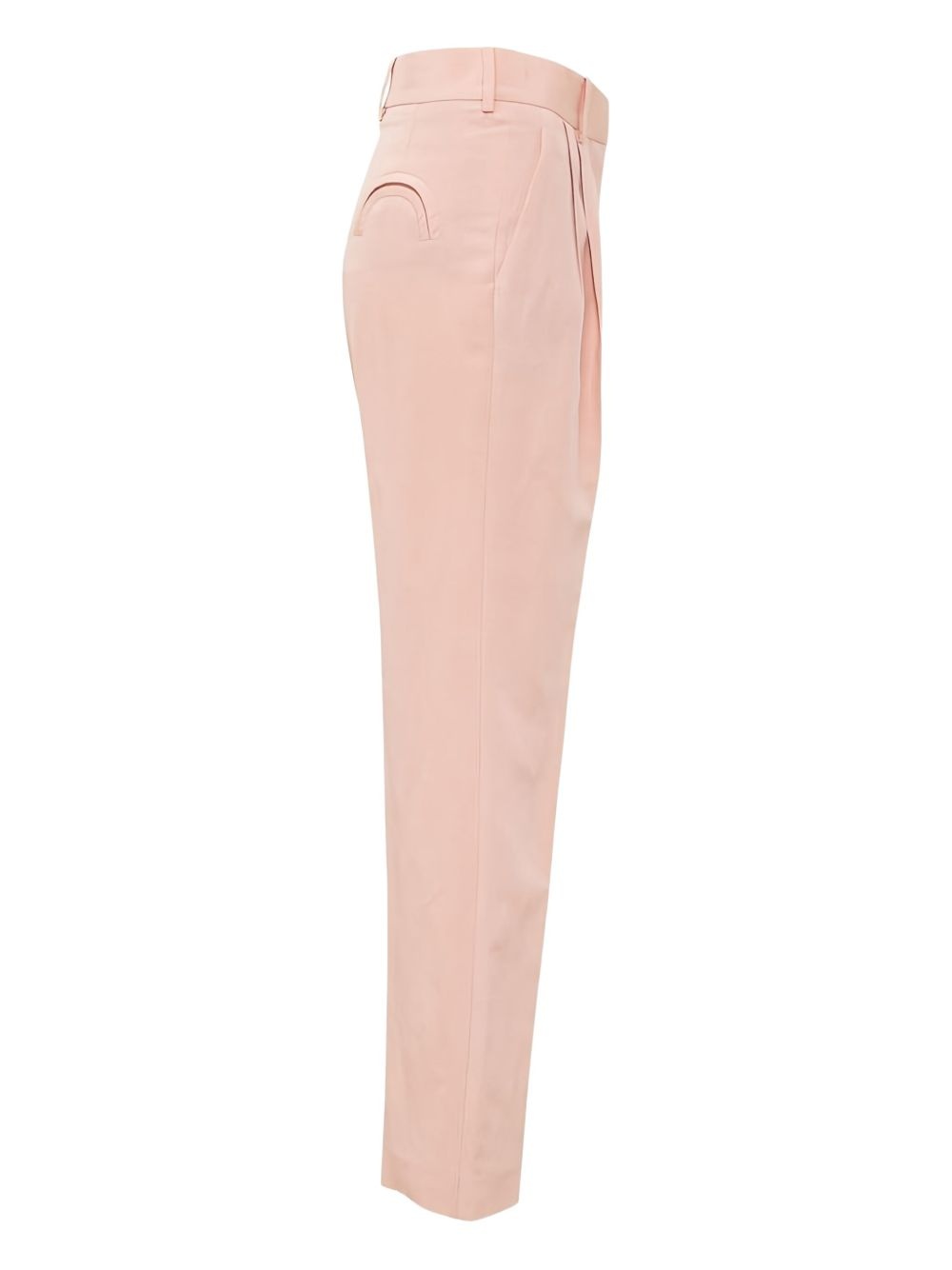 pleat-detail trousers - 3