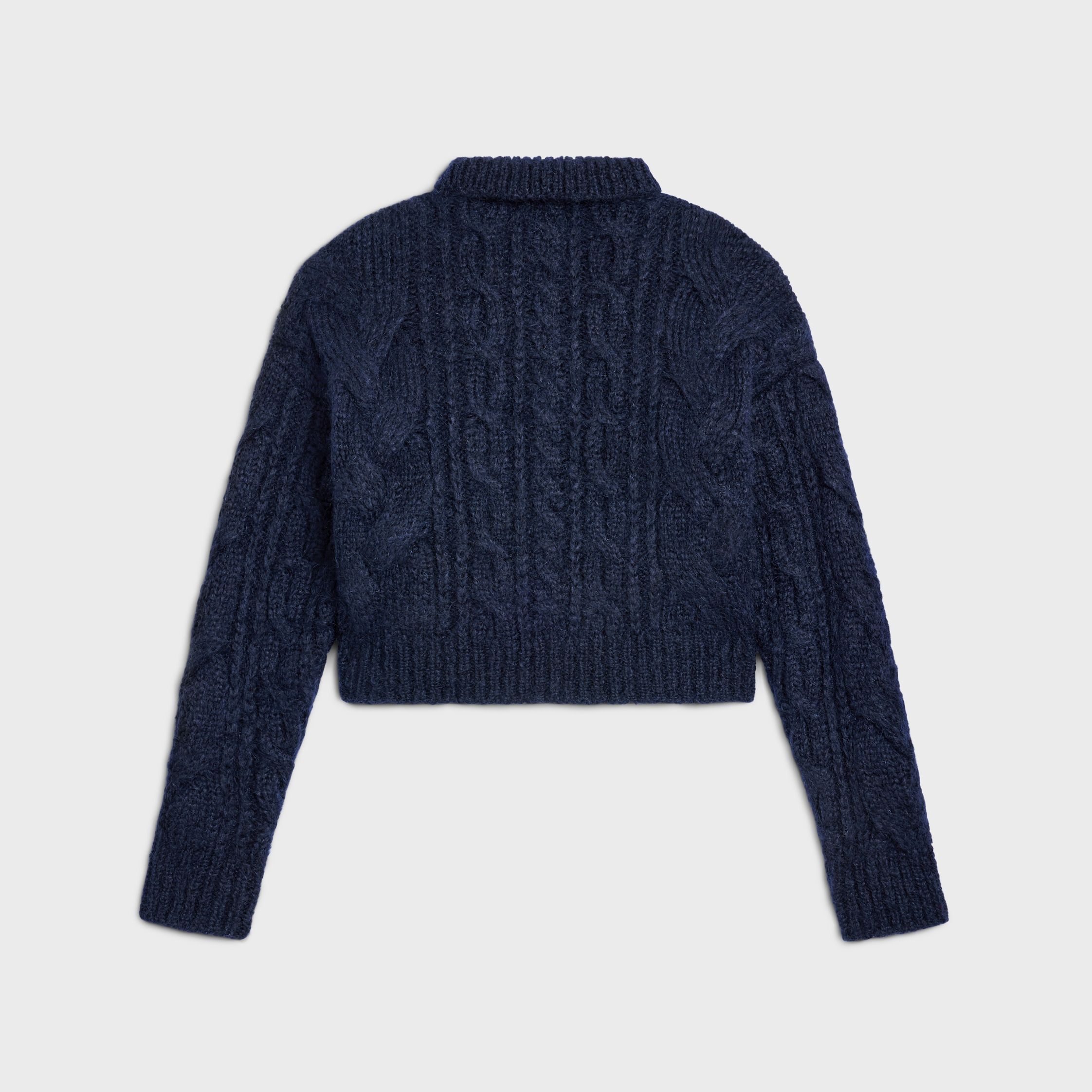 sweater IN aran mohair and wool - 2