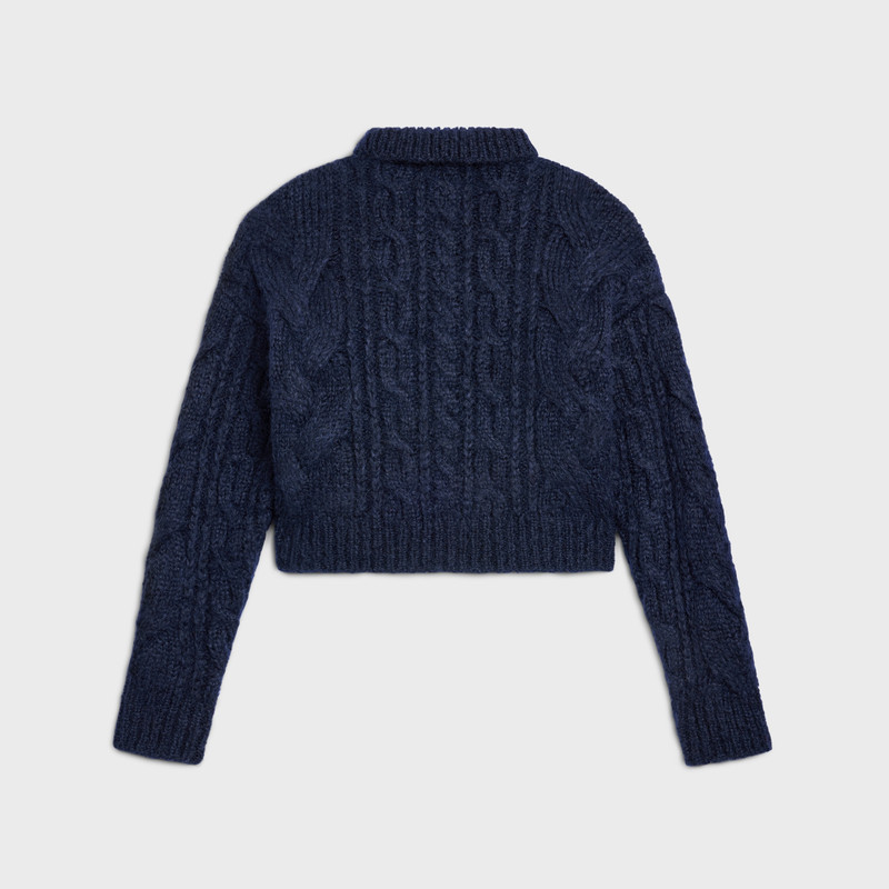 CELINE sweater IN aran mohair and wool outlook