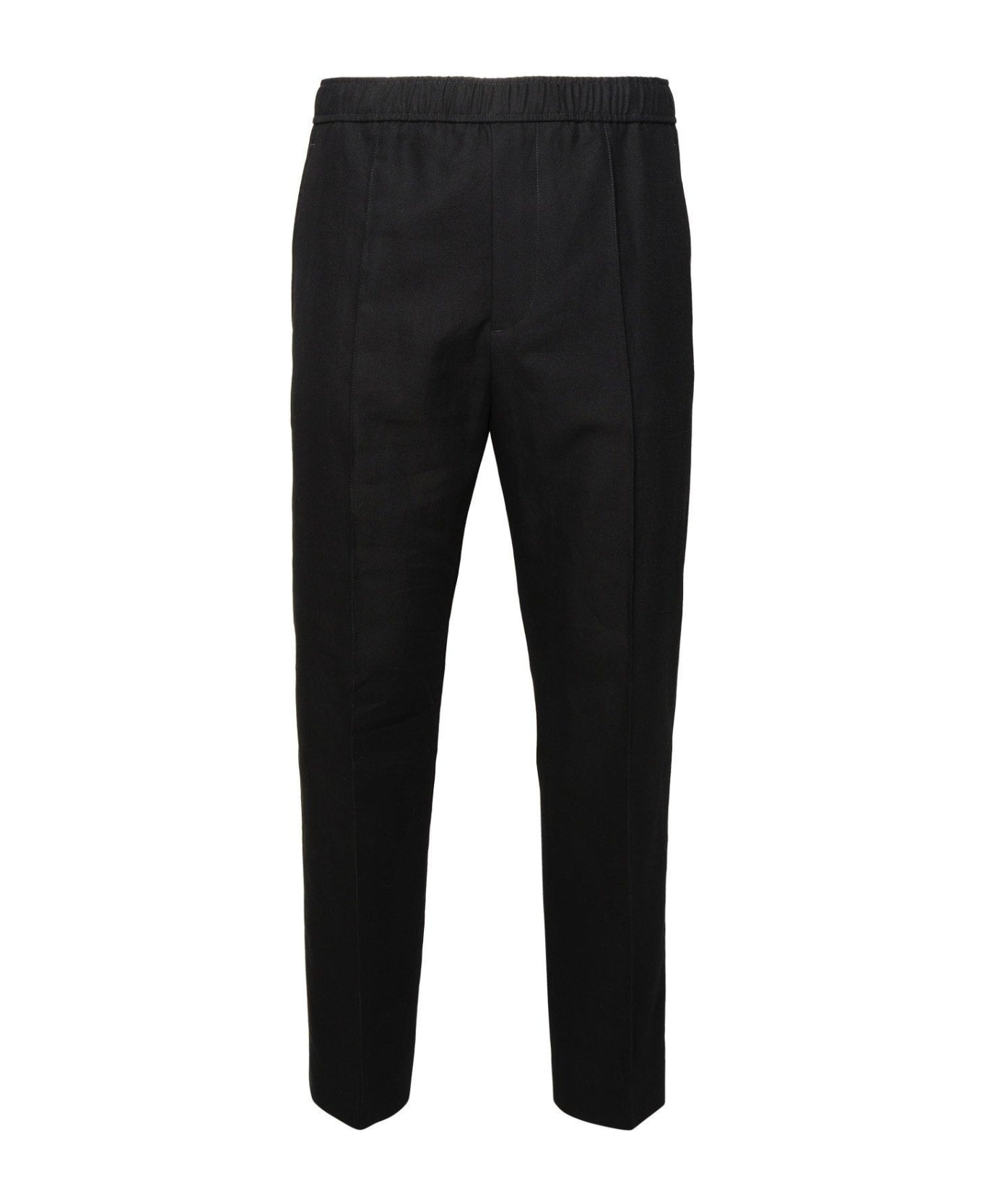 Mid-rise Tapered Cropped Trousers - 1