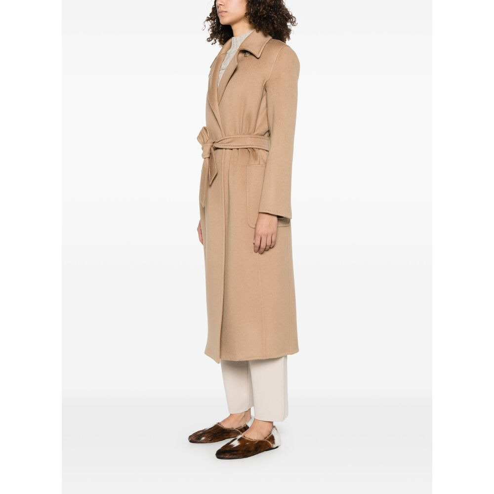 Max Mara Brown Coats - Single Breasted Coats Women - 4