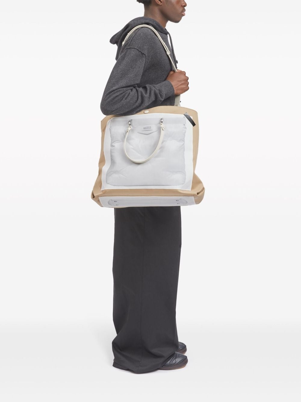 Glam Slam trompe l'oeil-print tote bag - 2