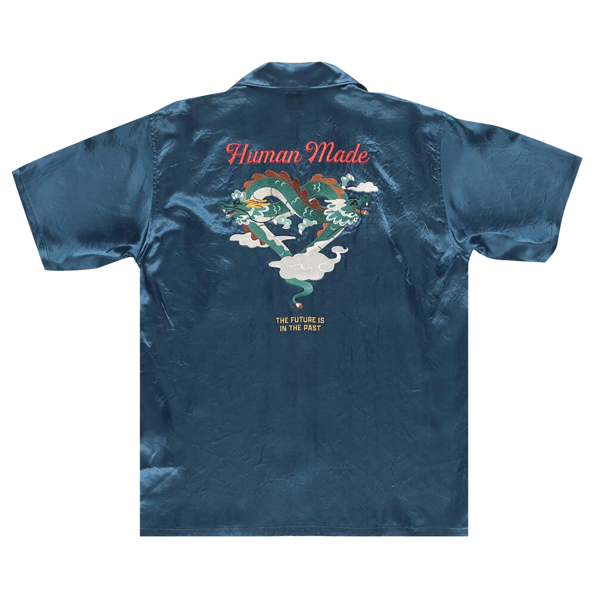 Human Made Yokosuka Short-Sleeve Shirt 'Green' - 2