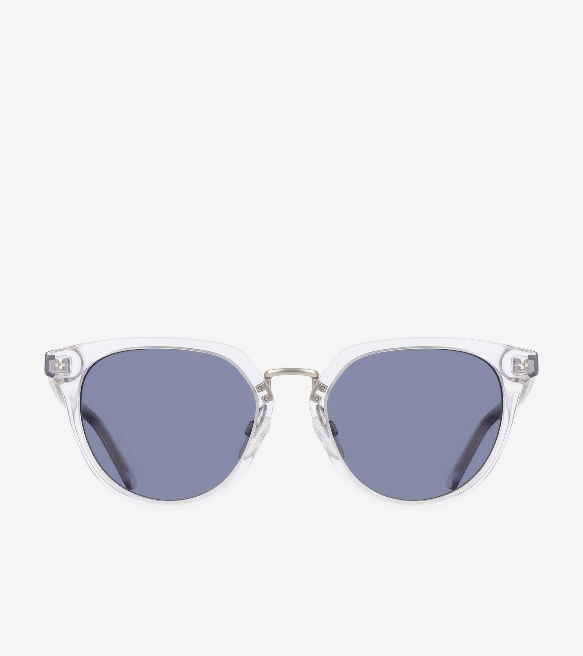 Men's Modern Elevated Round Sunglasses - 1