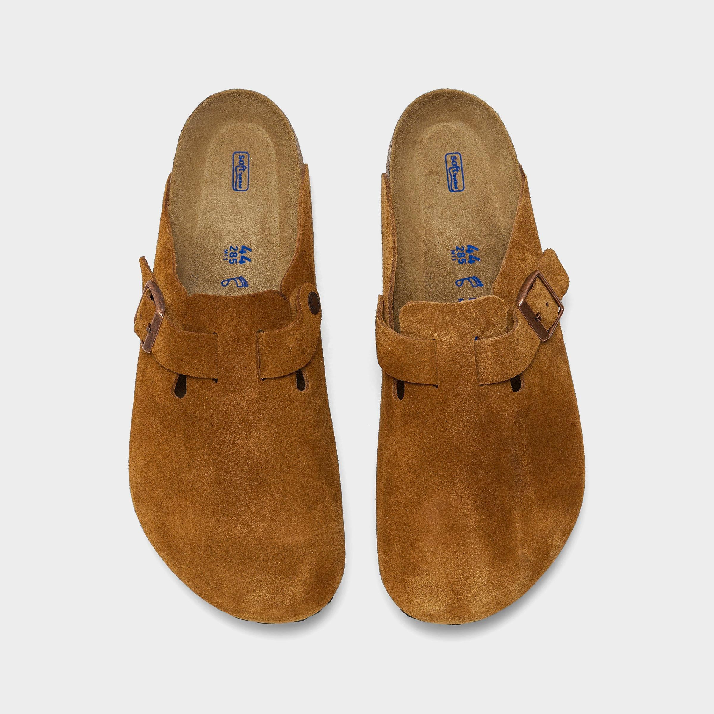 MEN'S BIRKENSTOCK BOSTON SOFT FOOTBED CLOGS - 5