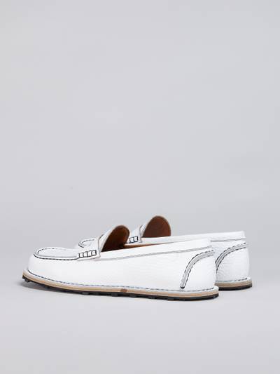 Marni GRAINED LEATHER MOCCASIN outlook