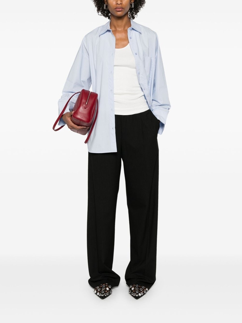 HUGO pinstriped trousers outlook