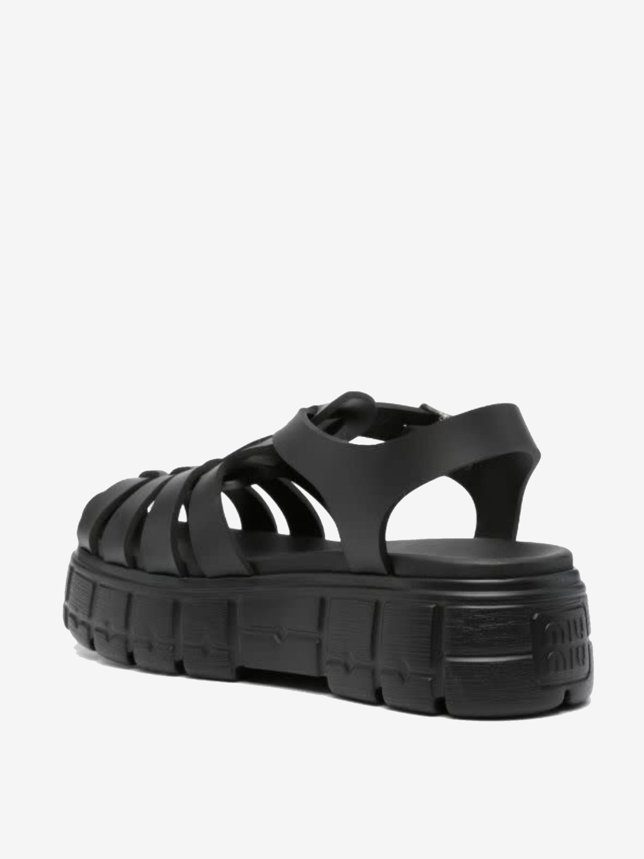 MIU MIU Women Soft Cage Sandal - 3