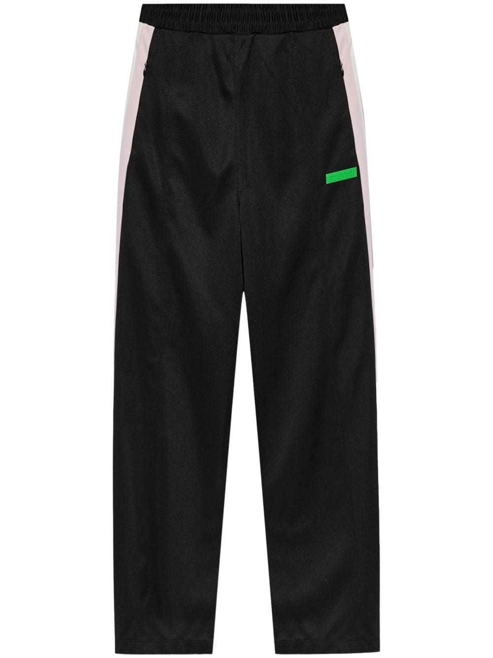Sporty straight-leg track pants - 1