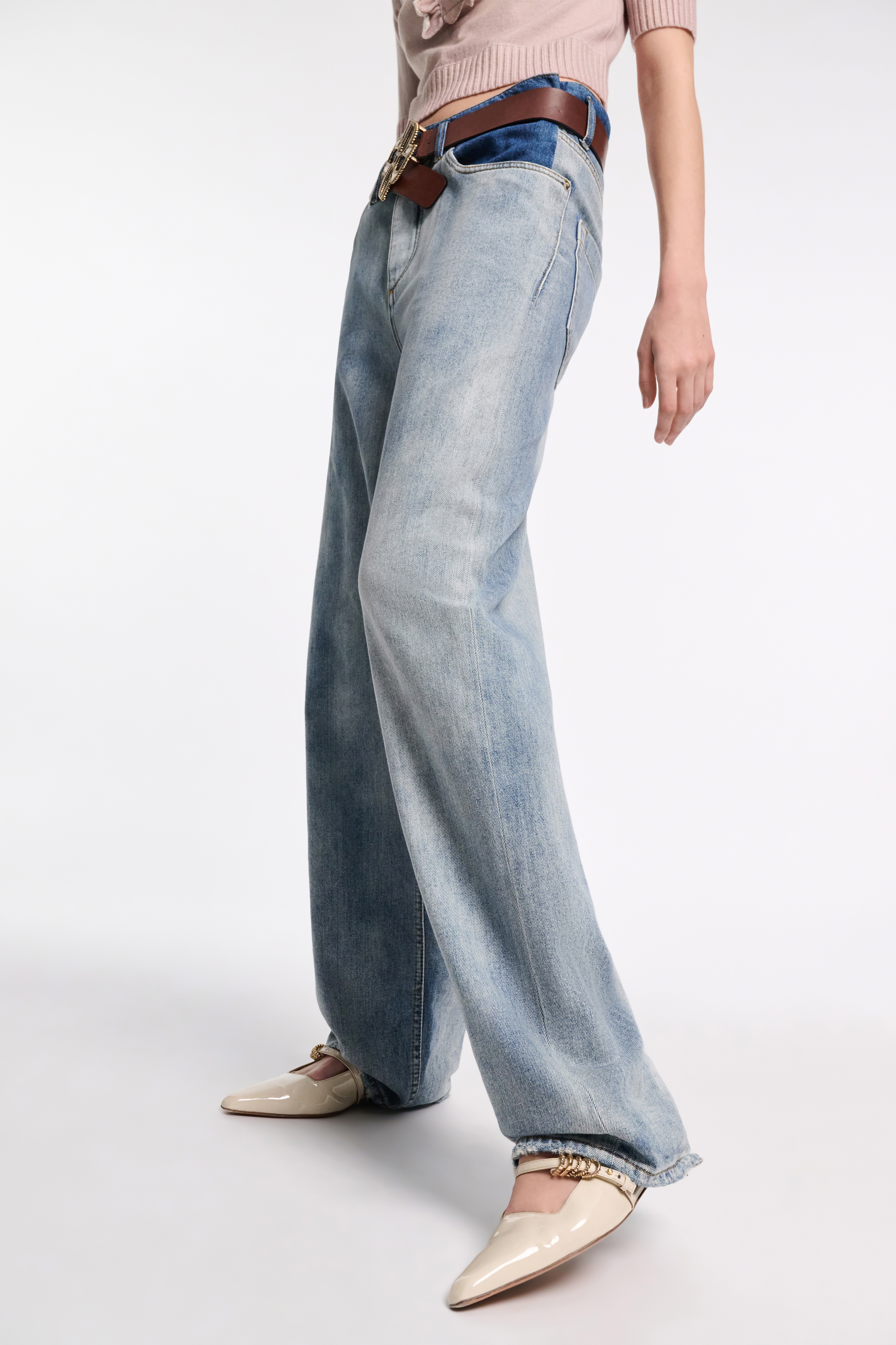 DENIM ROMANCE pants - 4