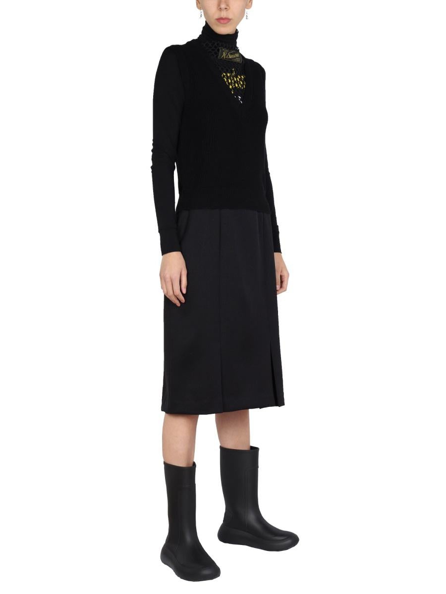 【送料&関税込】Raf Simons Straight Cut Skirt Raf Simons RAF SIMONS STRAIGHT CUT SKIRT | baltini | REVERSIBLE
