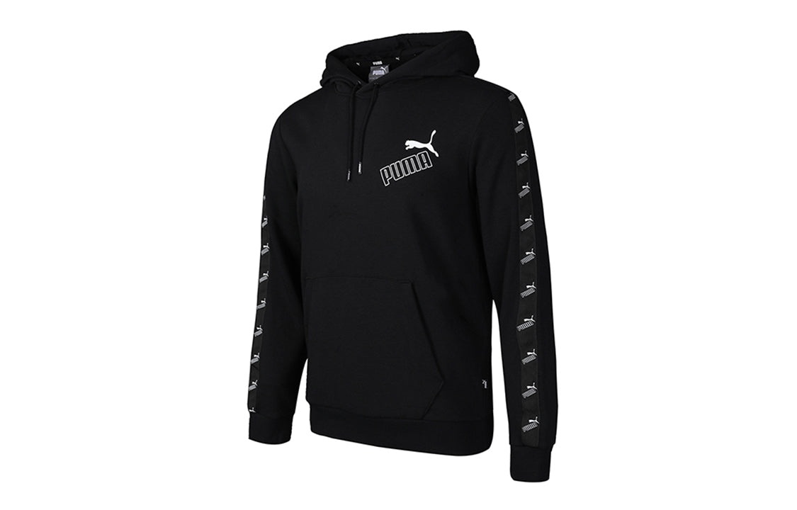 PUMA Amplified Printed Hooded Fleece Black 583518-01 - 3