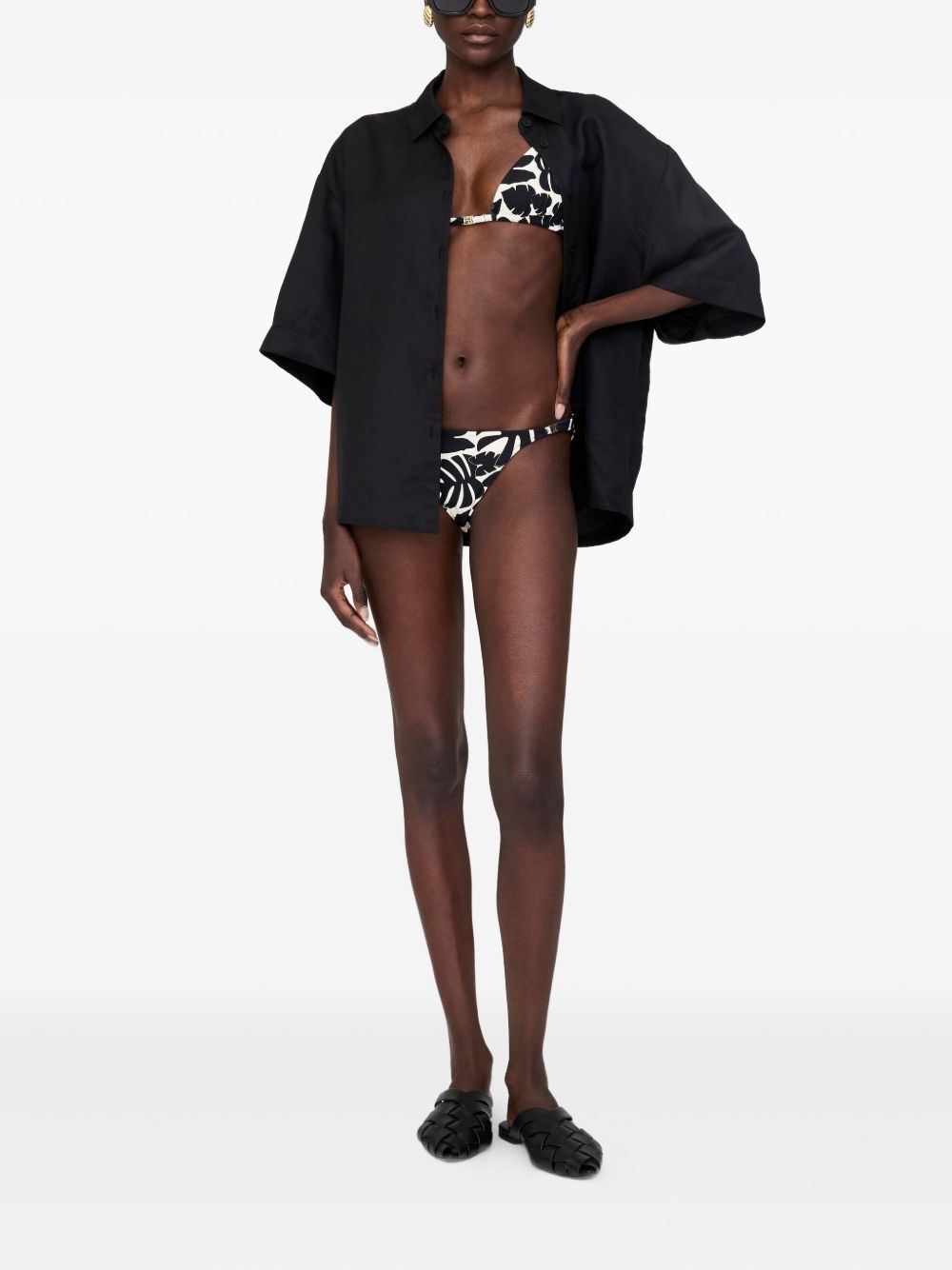 Bellamy printed bikini bottom - 3