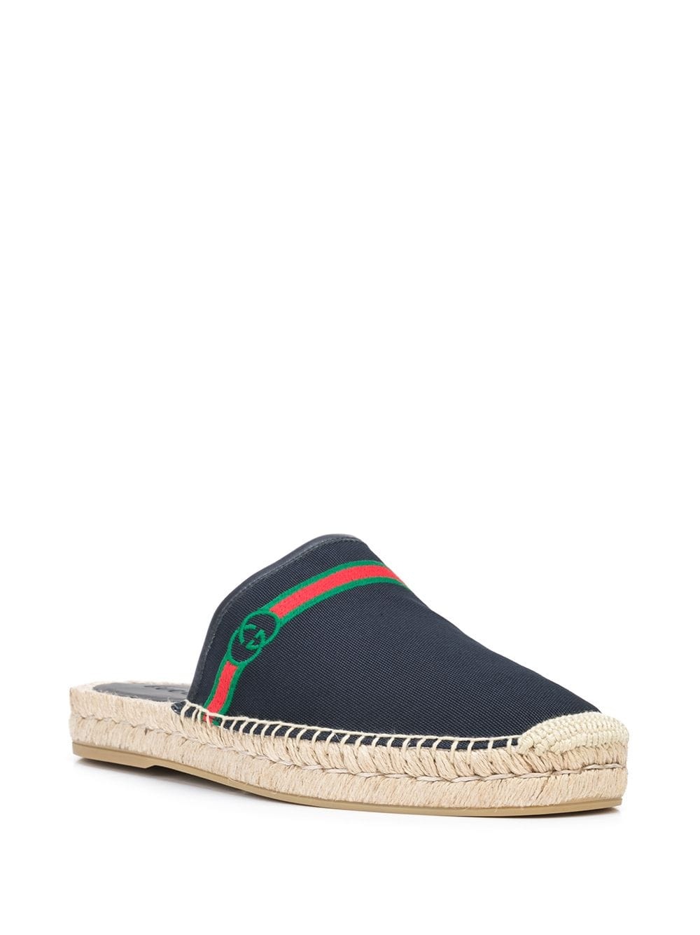 Web stripe GG espadrilles - 2