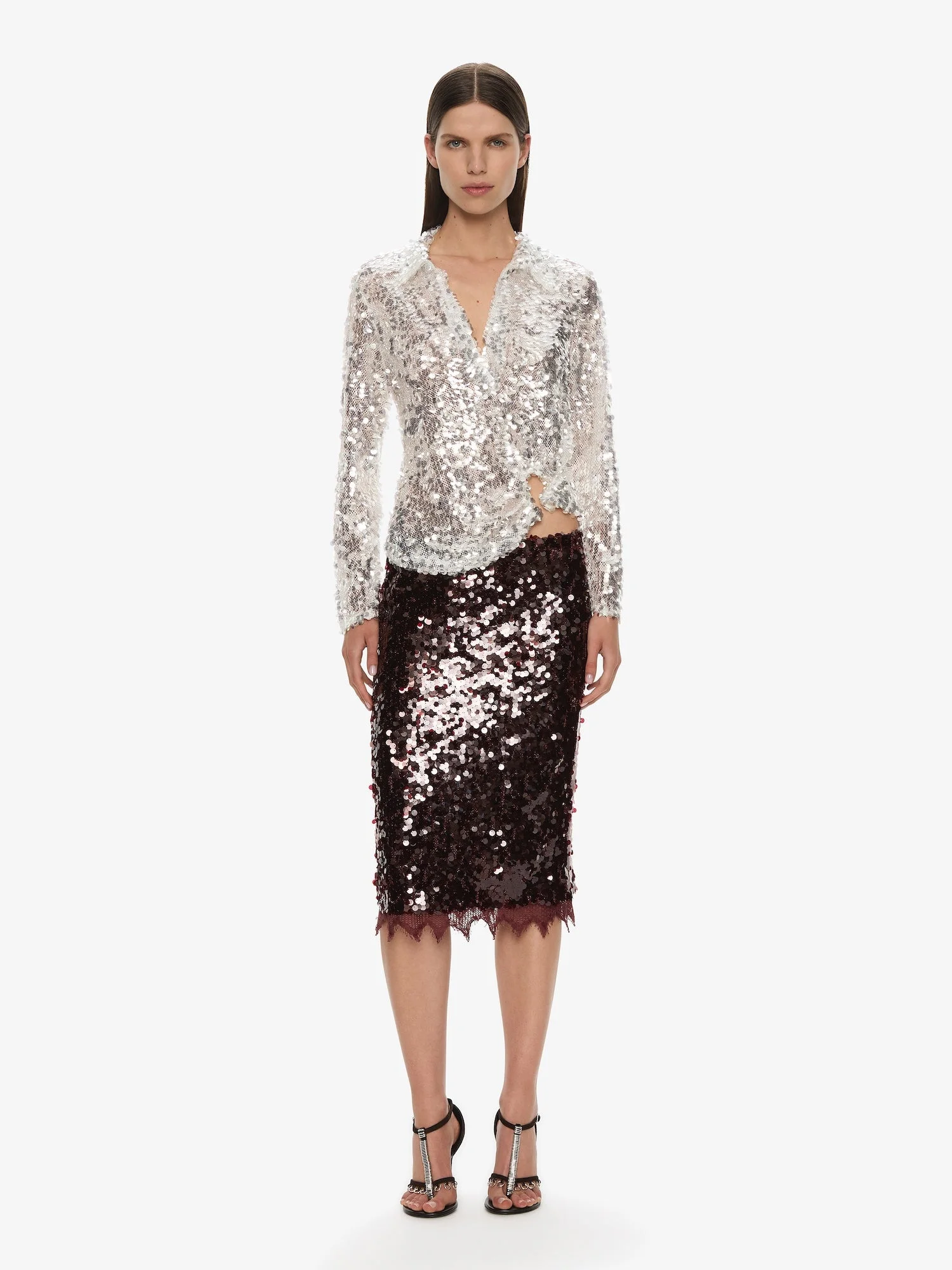 Opaline Sequin Skirt - 1