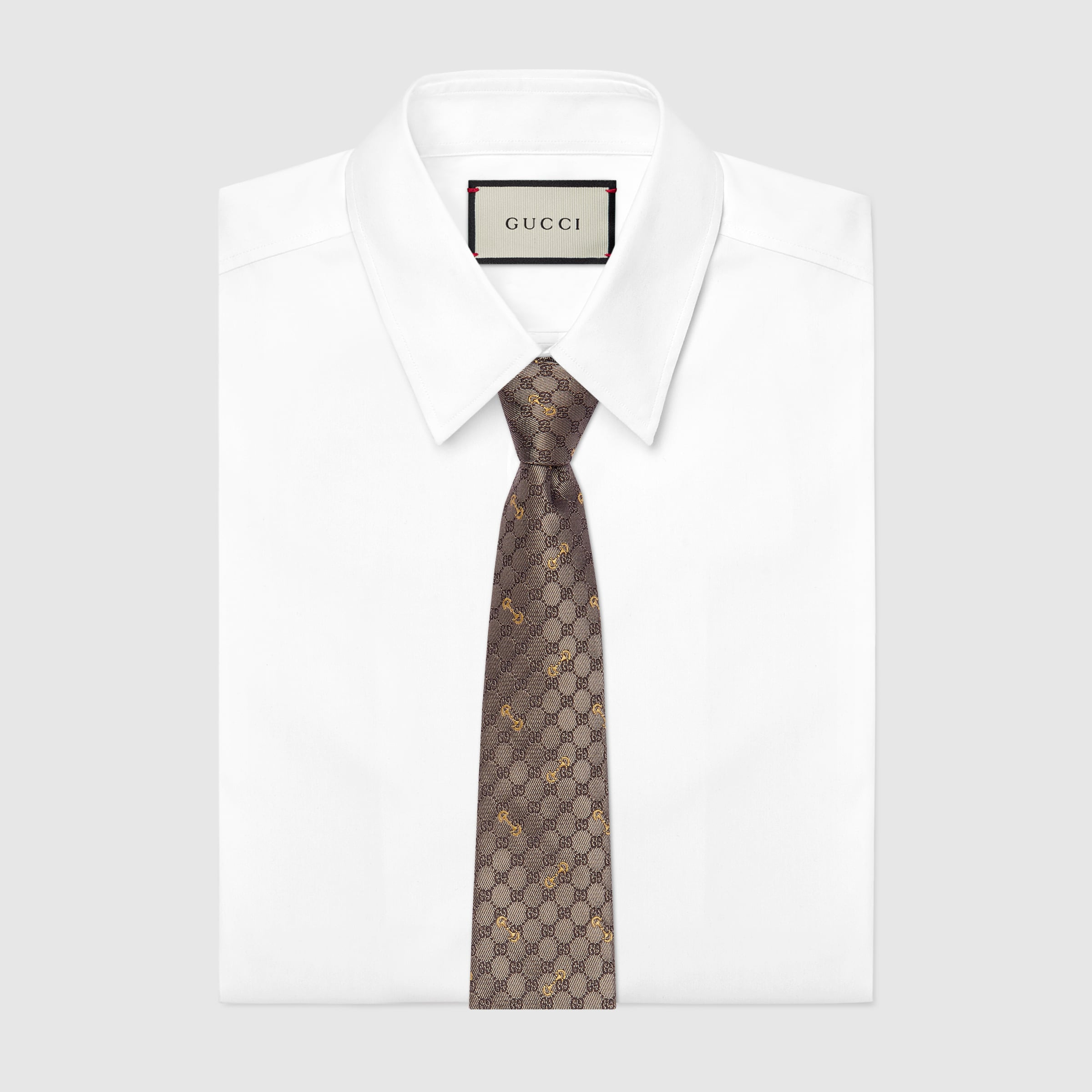 GG silk jacquard tie - 2