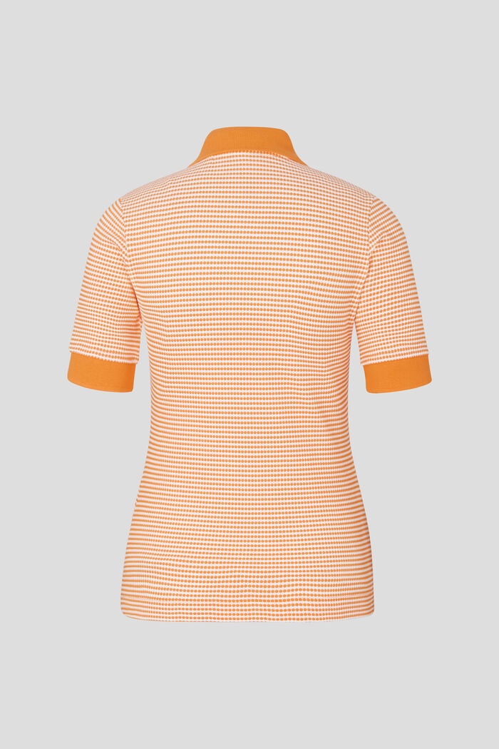 Wendy Polo shirt in Orange/White - 5