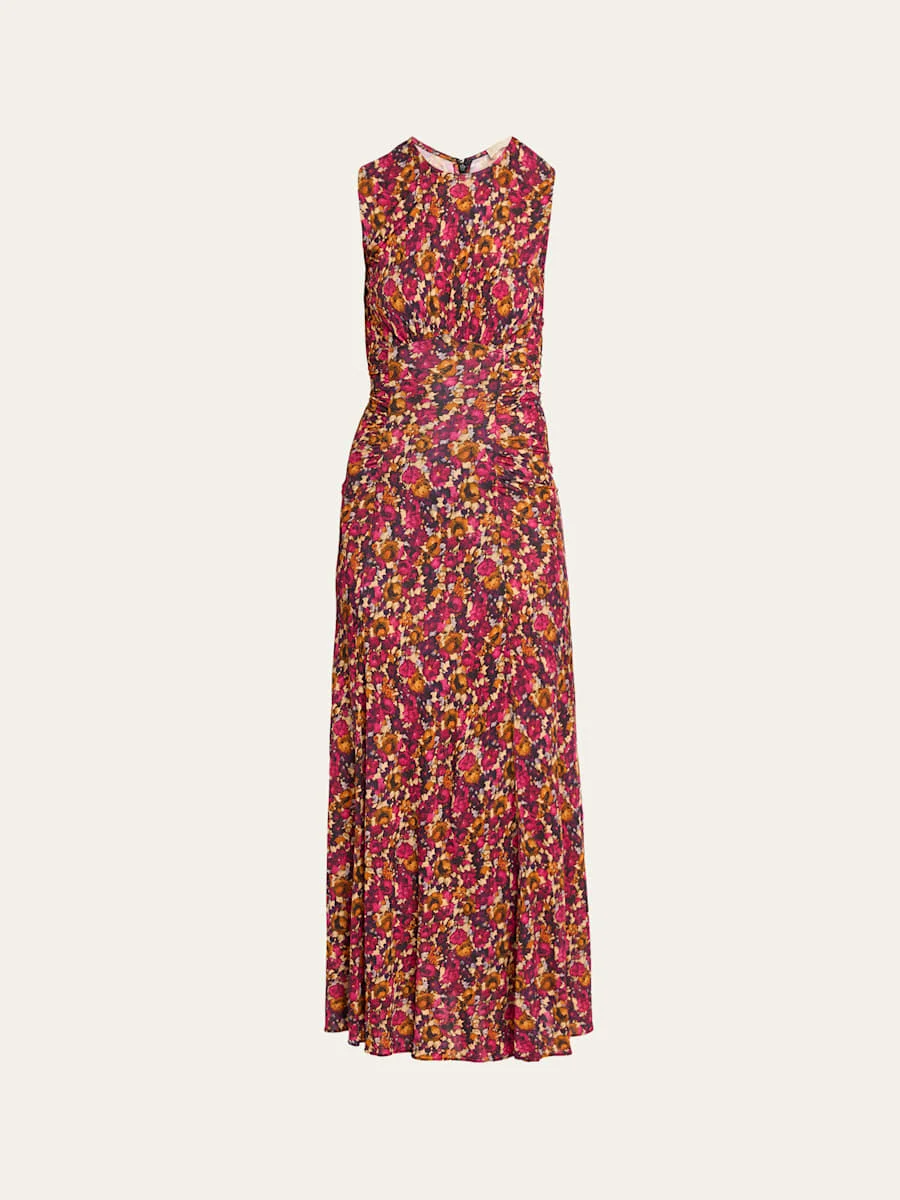 Lana Printed Sleeveless Maxi Dress - 1