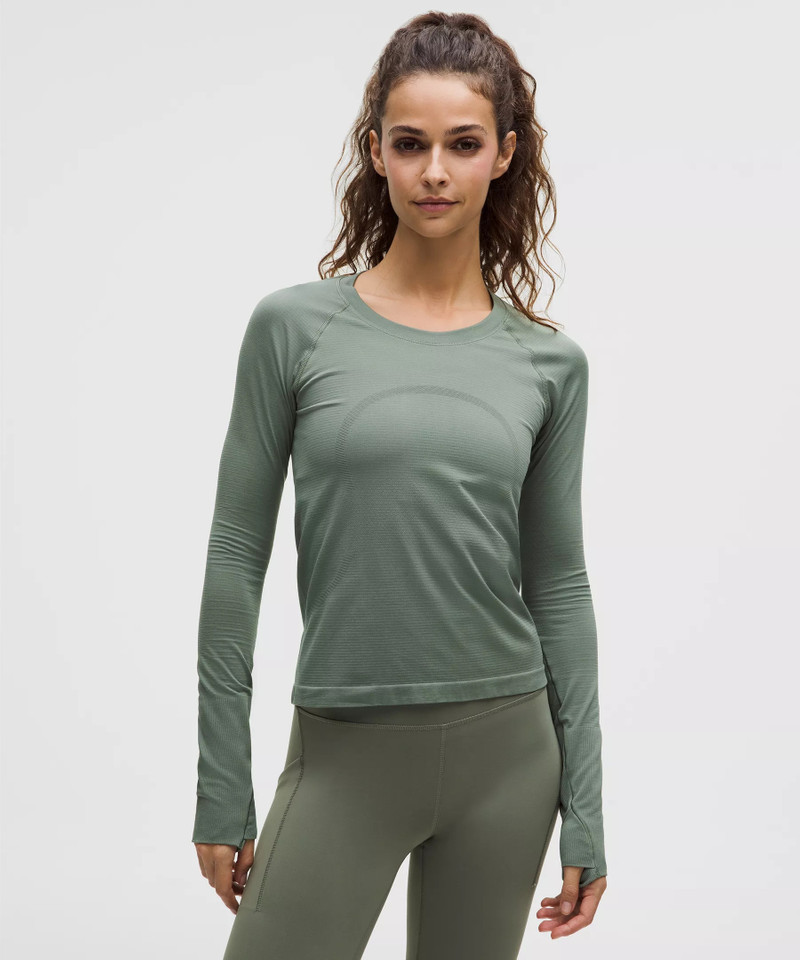 Swiftly Tech Long-Sleeve Shirt 2.0 *Waist Length 1