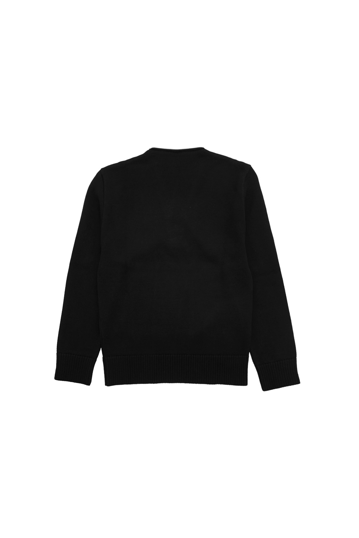 Courreges Zipped Wool Sweater Black - 2