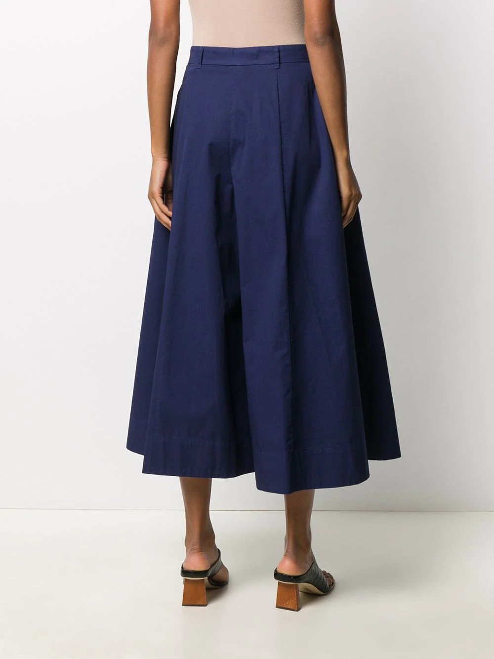 high-waist full skirt - 4