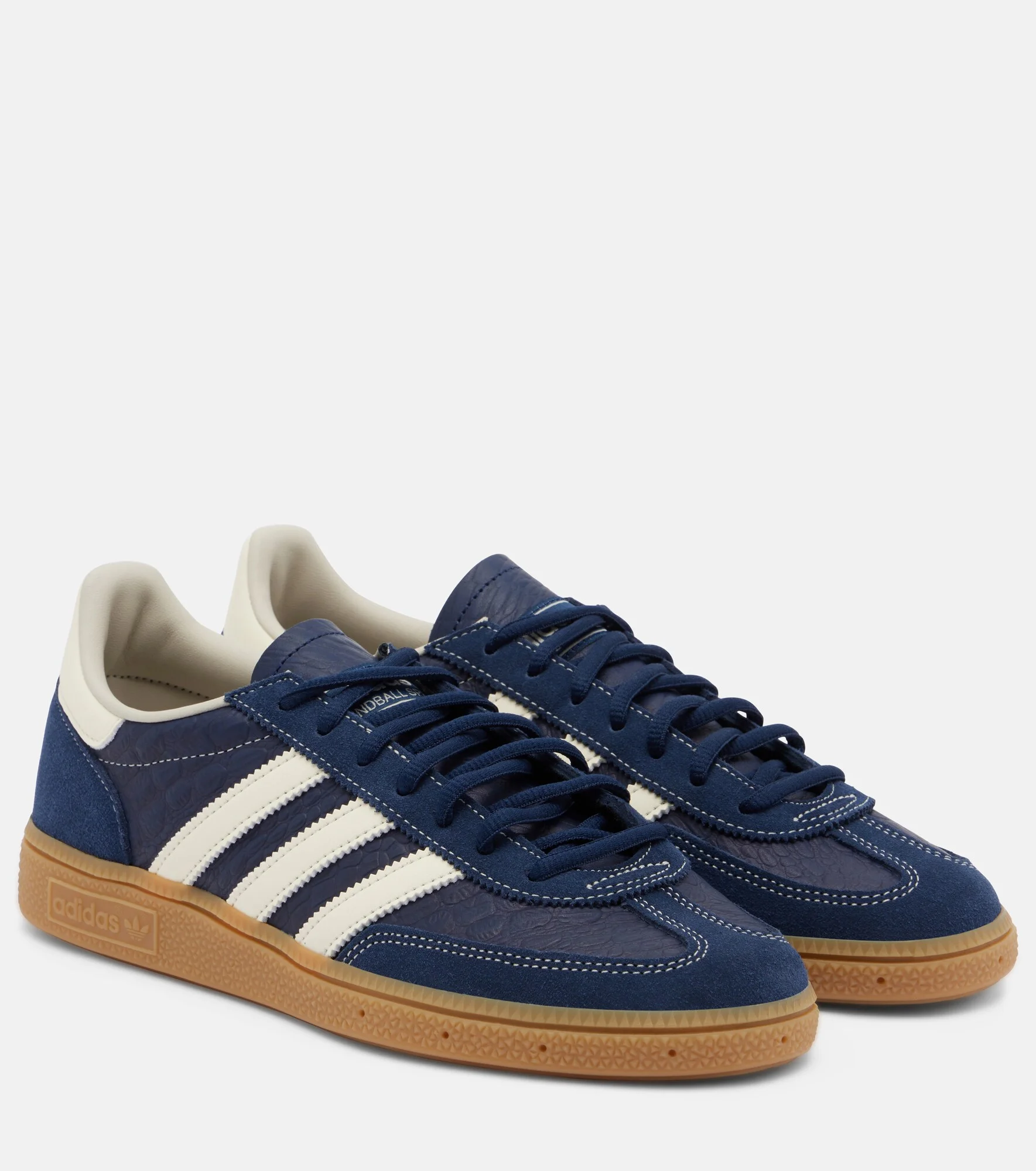 Handball Spezial croc-effect leather sneakers - 1