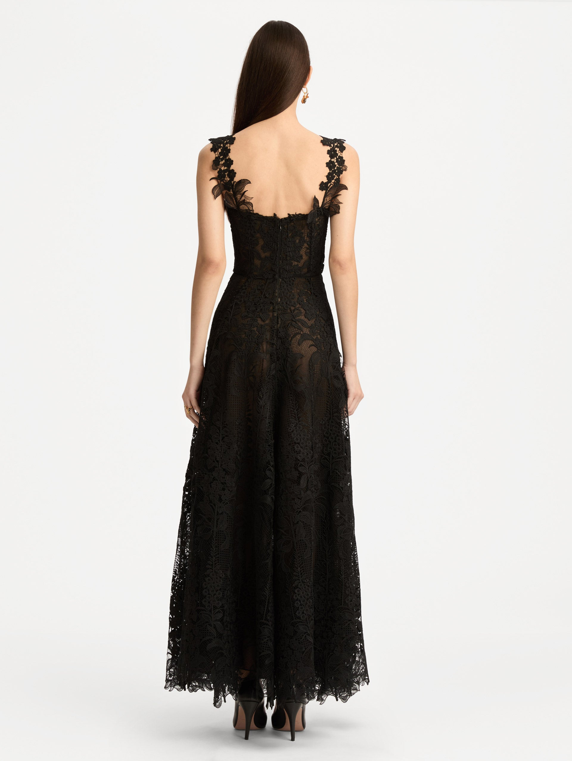 FOXGLOVE GUIPURE COCKTAIL DRESS - 3