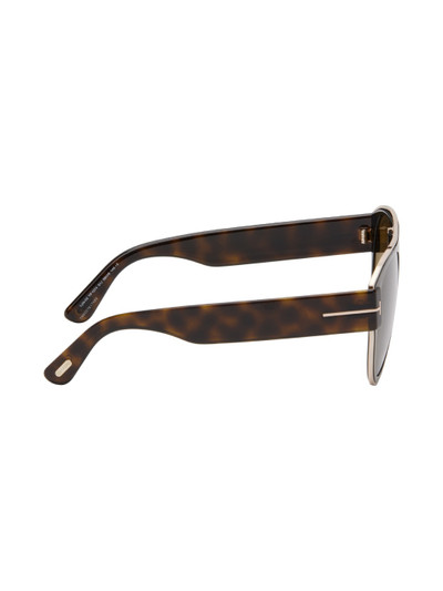 TOM FORD Brown Lyle-02 Sunglasses outlook
