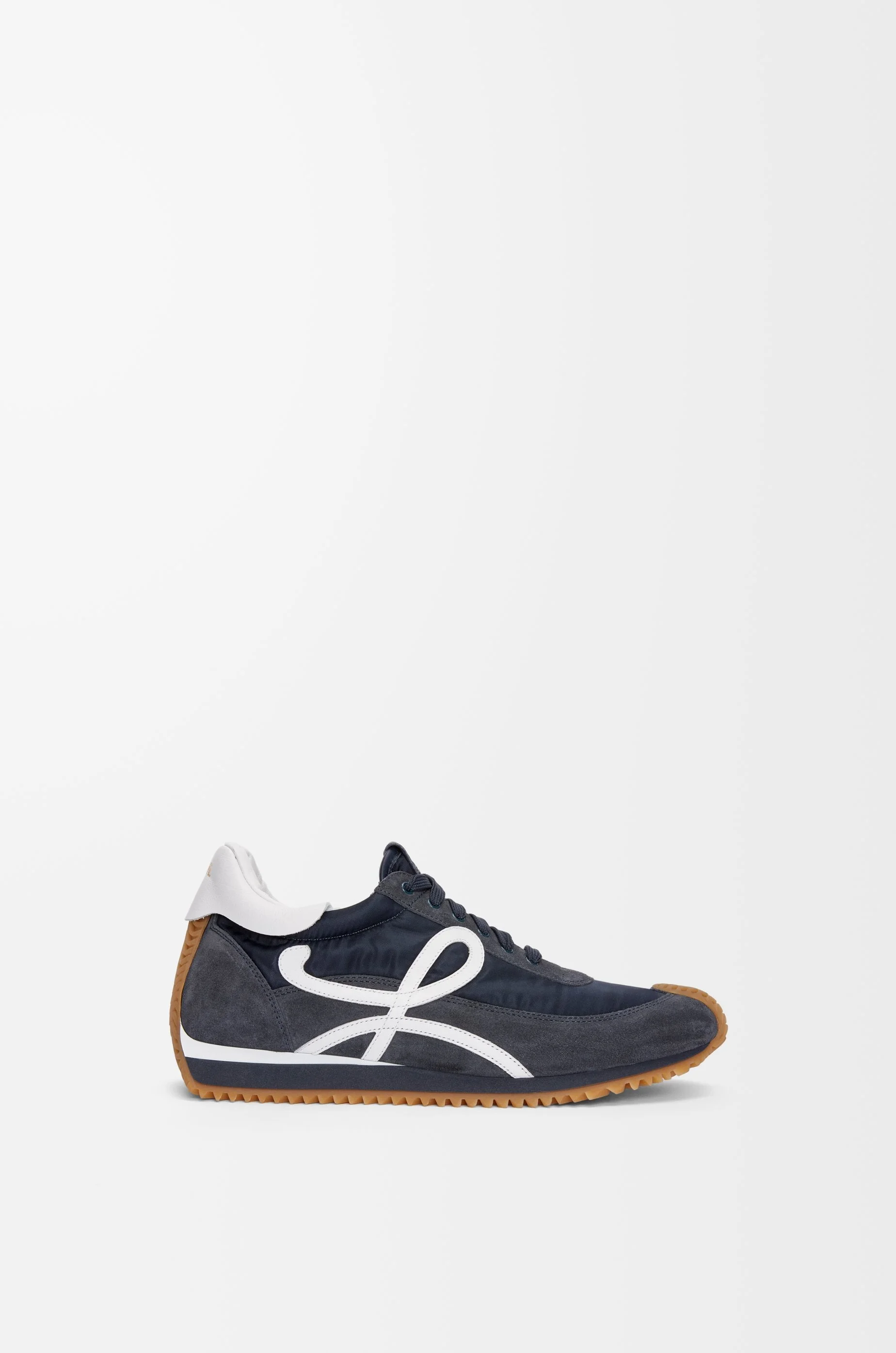 Flow Runner in nylon and suede - 1