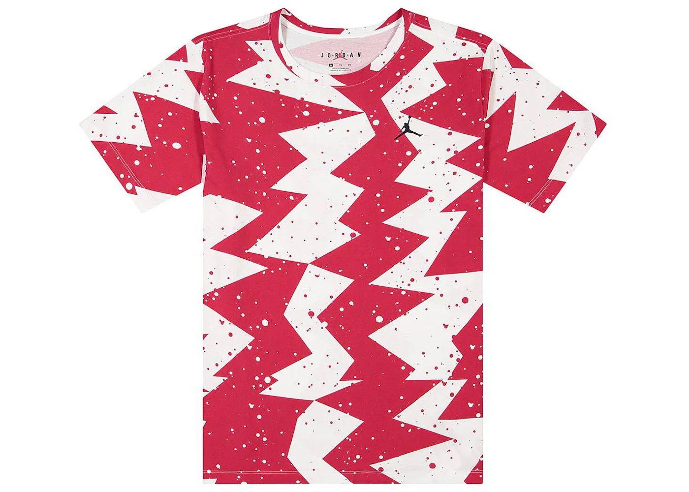 Nike Jordan Printed Poolside Tee Gym Red - 1