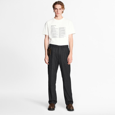 Louis Vuitton LVSE Flannel Drawstring Trousers outlook