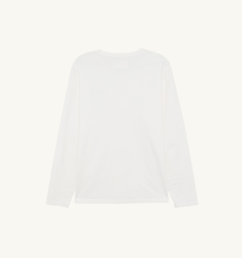 AUTRY LONG-SLEEVE EMBROIDERED LOGO TEE UNISEX outlook