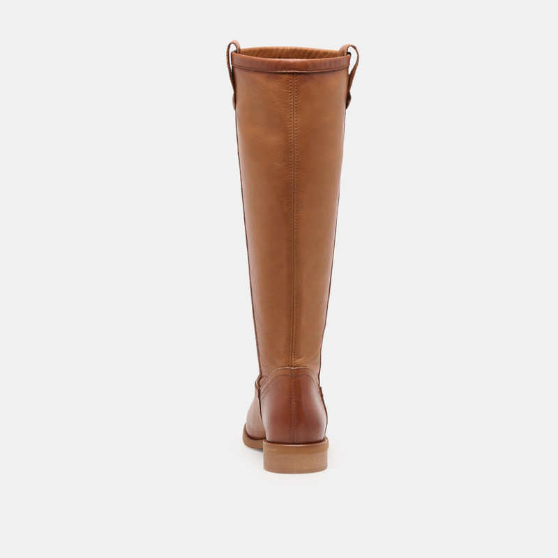 RAMZY BOOTS COGNAC LEATHER 10