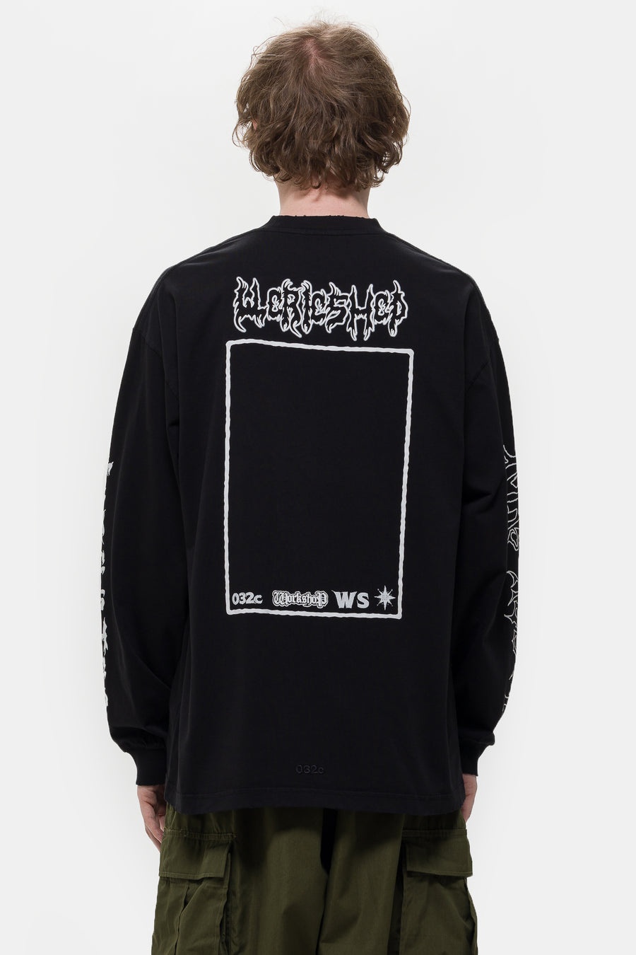 Armour Long Sleeve T-Shirt in Faded Black - 3