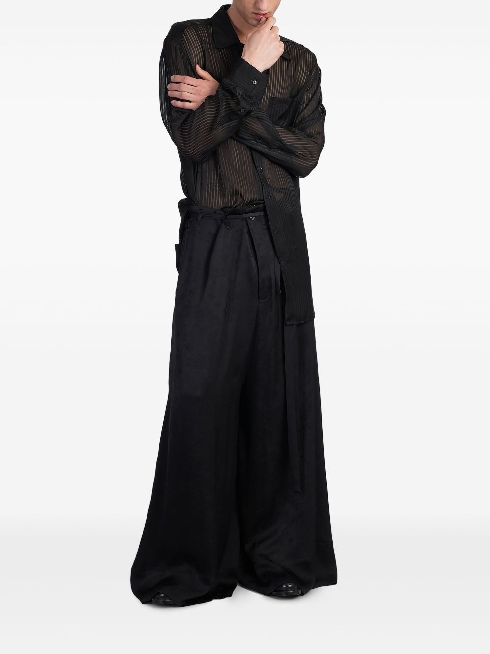 pleated trousers - 2