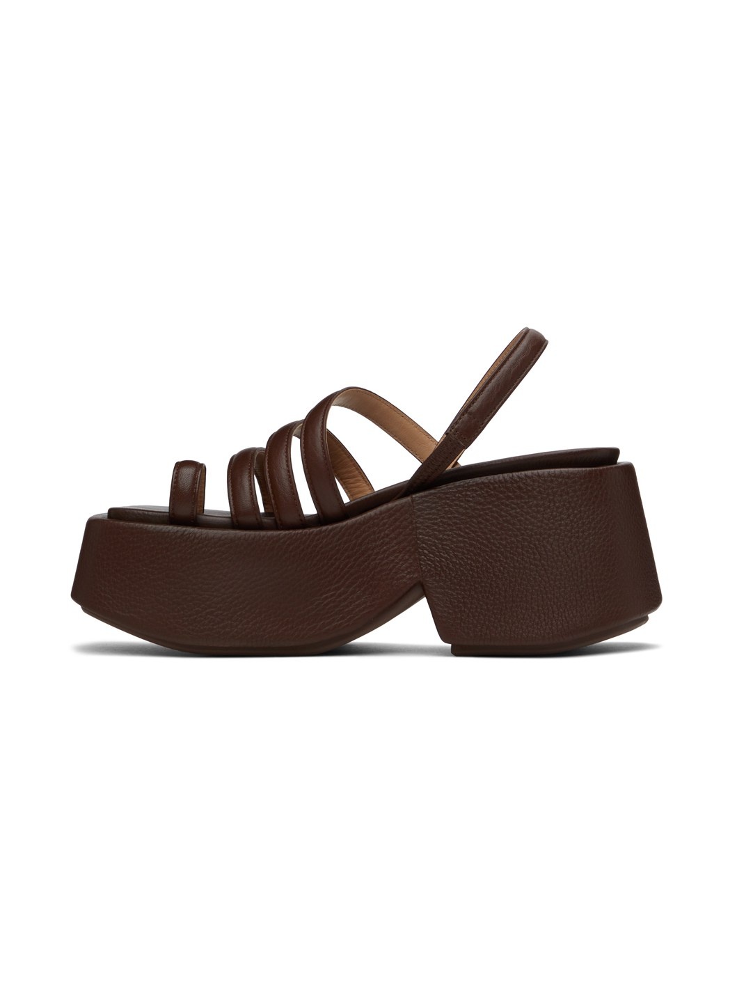 Brown Zeppo Sandals - 3