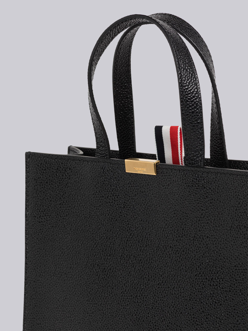 Thom Browne Pebble Grain Leather Small Multifunctional Backpack outlook