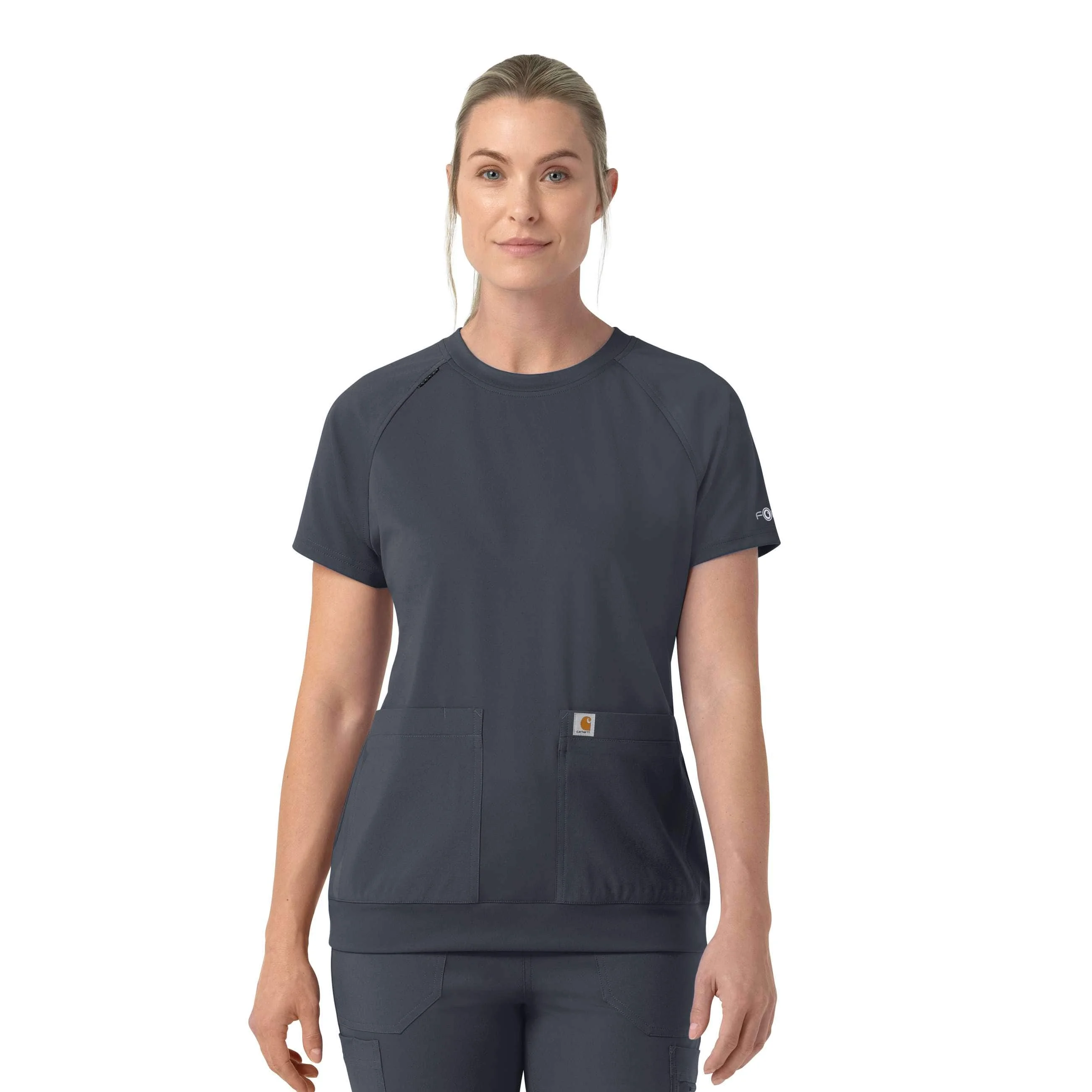 Women's Force Cross-Flex Knit Crew Neck Scrub Top - 1