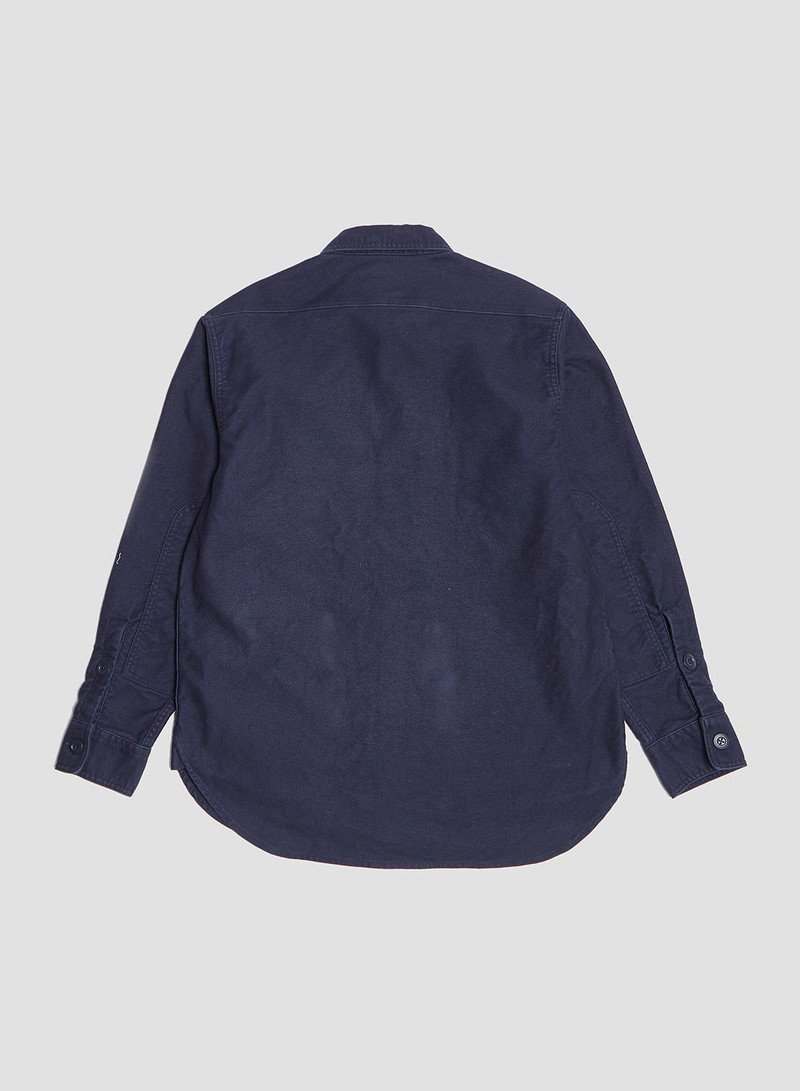 Big Overshirt in Black Navy 3
