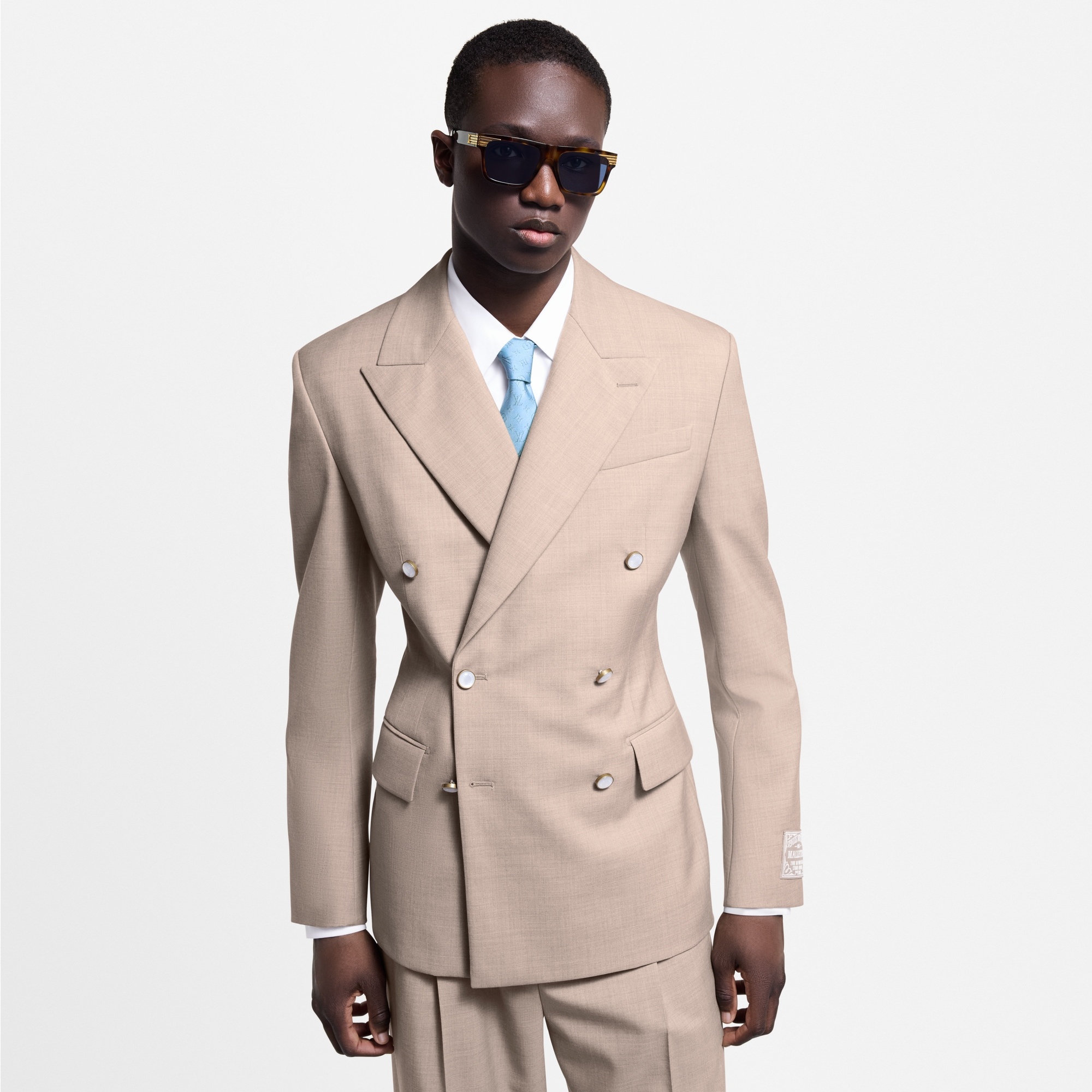 Fitted Double-Breasted Jacket - 2