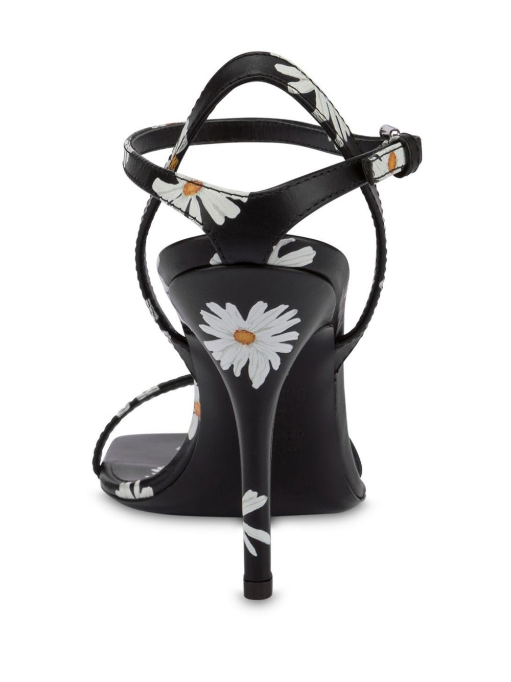 100mm floral-print sandals - 3