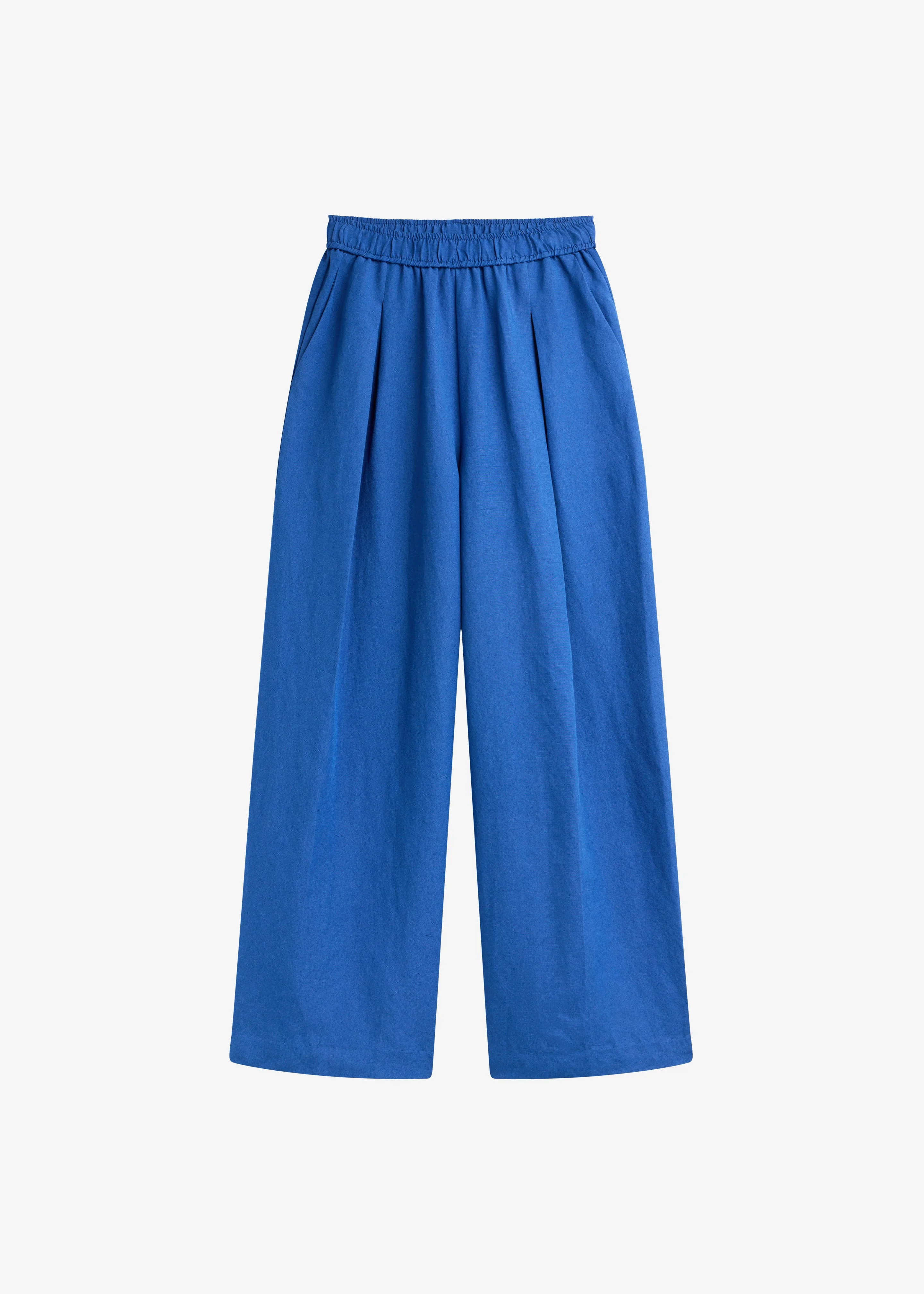 Anzio Wide Leg Pants - Cobalt - 1