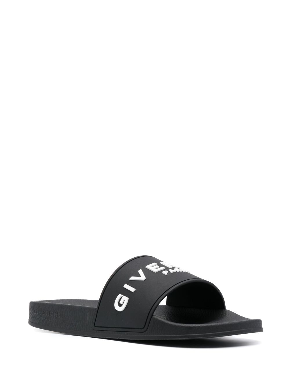 logo-debossed slides - 2