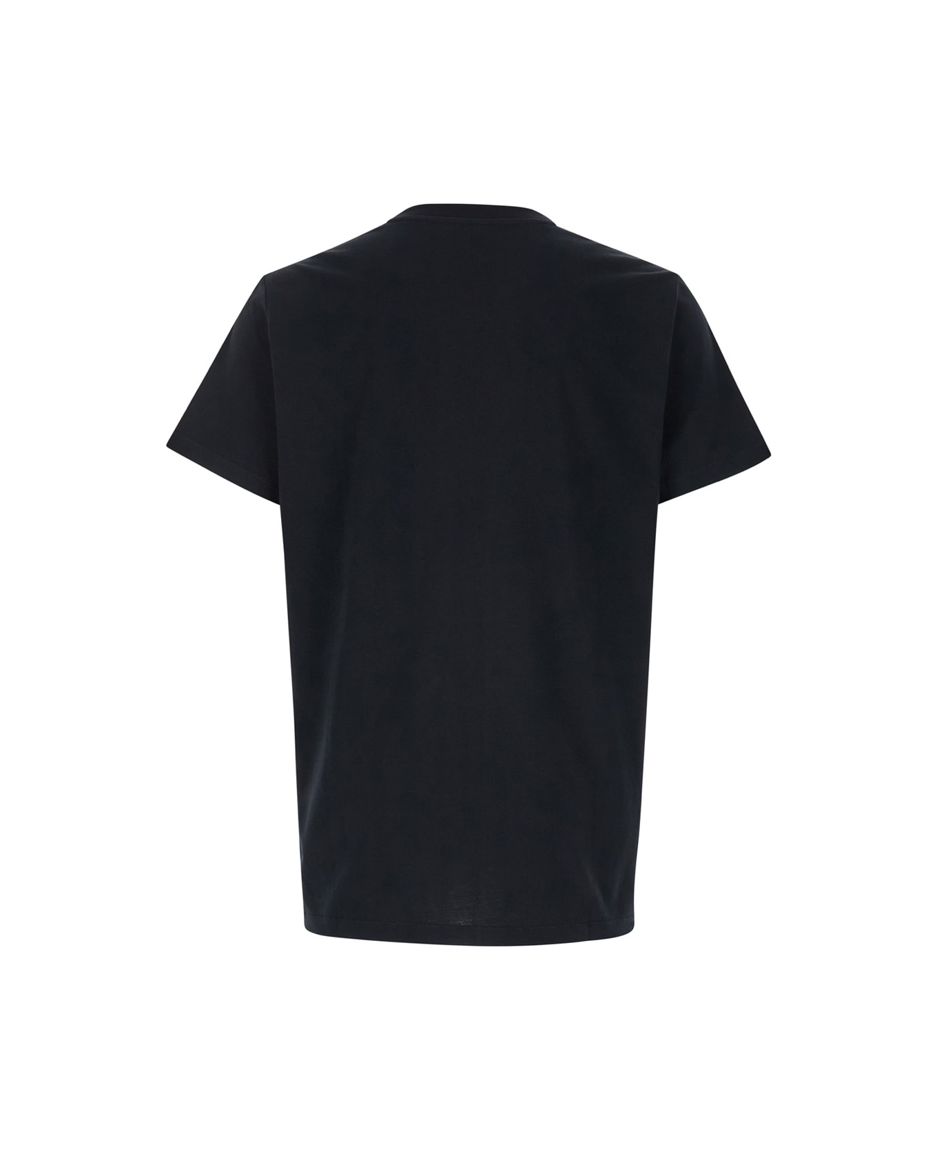 Tシャツ・カットソー BALMAIN GOLD KISS PRINT LOGO T-SHIRT-CLASSIC FIT Balmain Gold Kiss Print Logo Tshirt Classic Fit