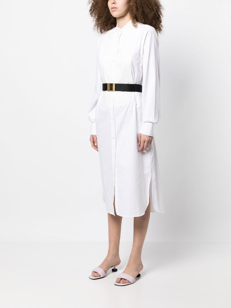 striped cotton shirtdress 3