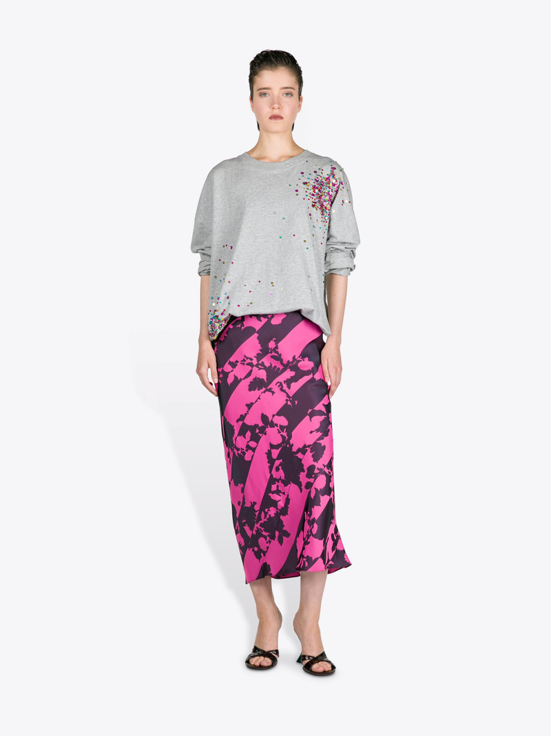 Dries Van Noten EMBELLISHED LONG SLEEVE TEE outlook