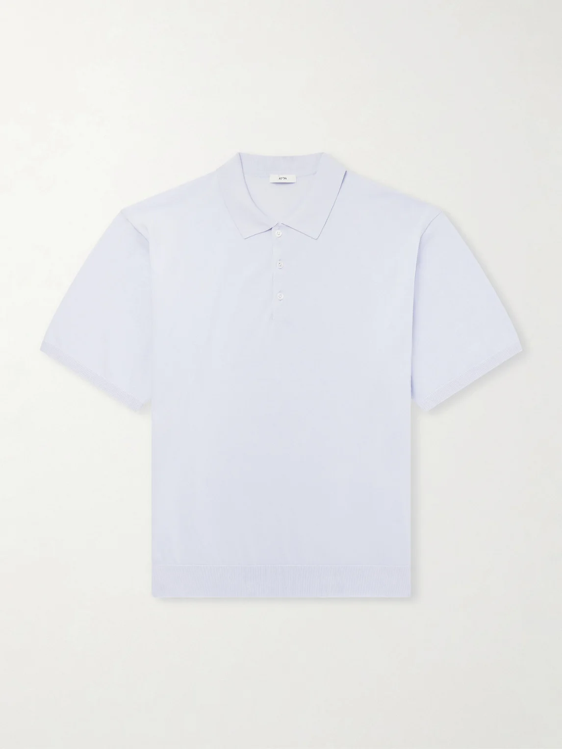 Knitted Polo Shirt - 1