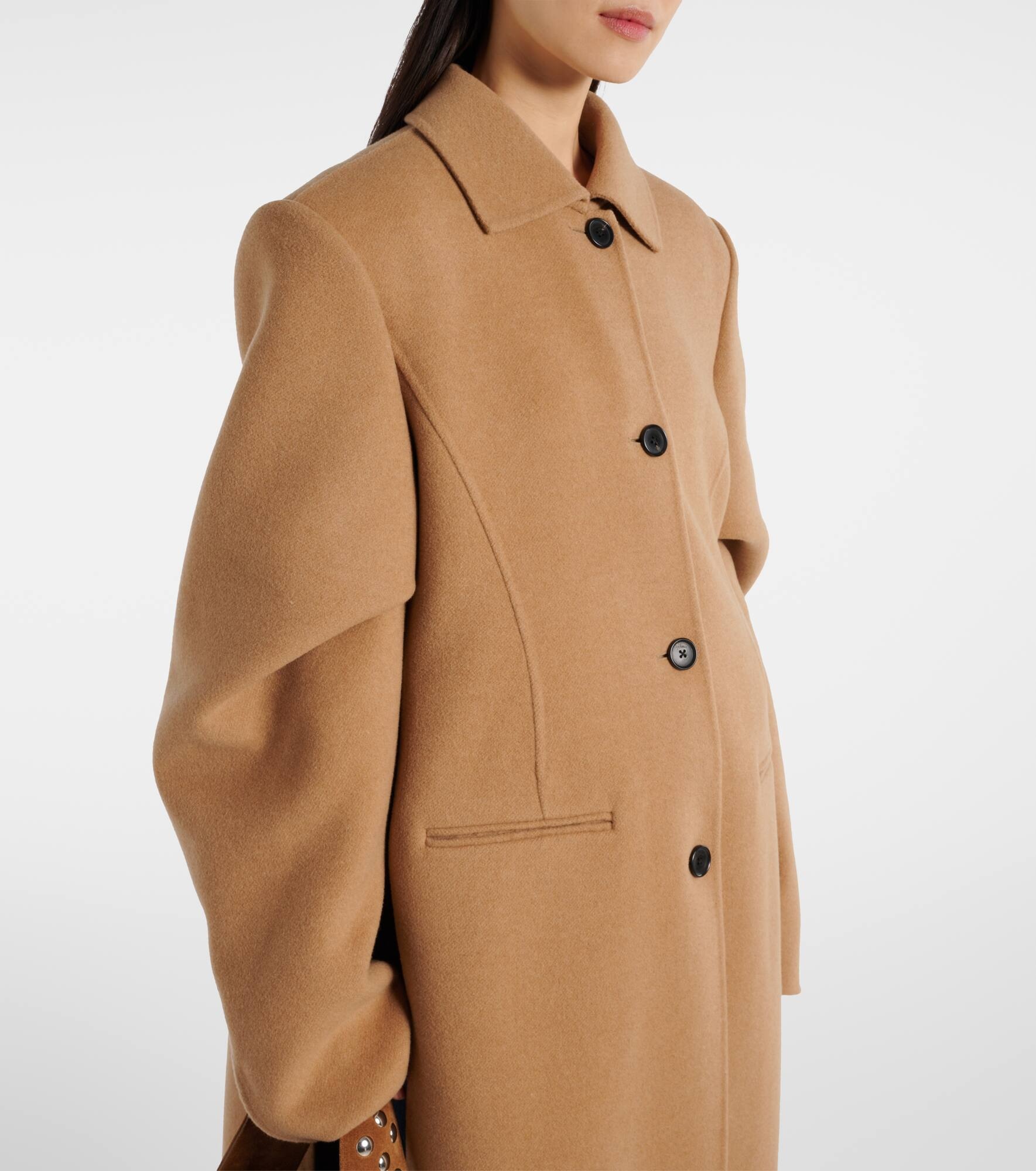 Darton oversized wool coat - 5