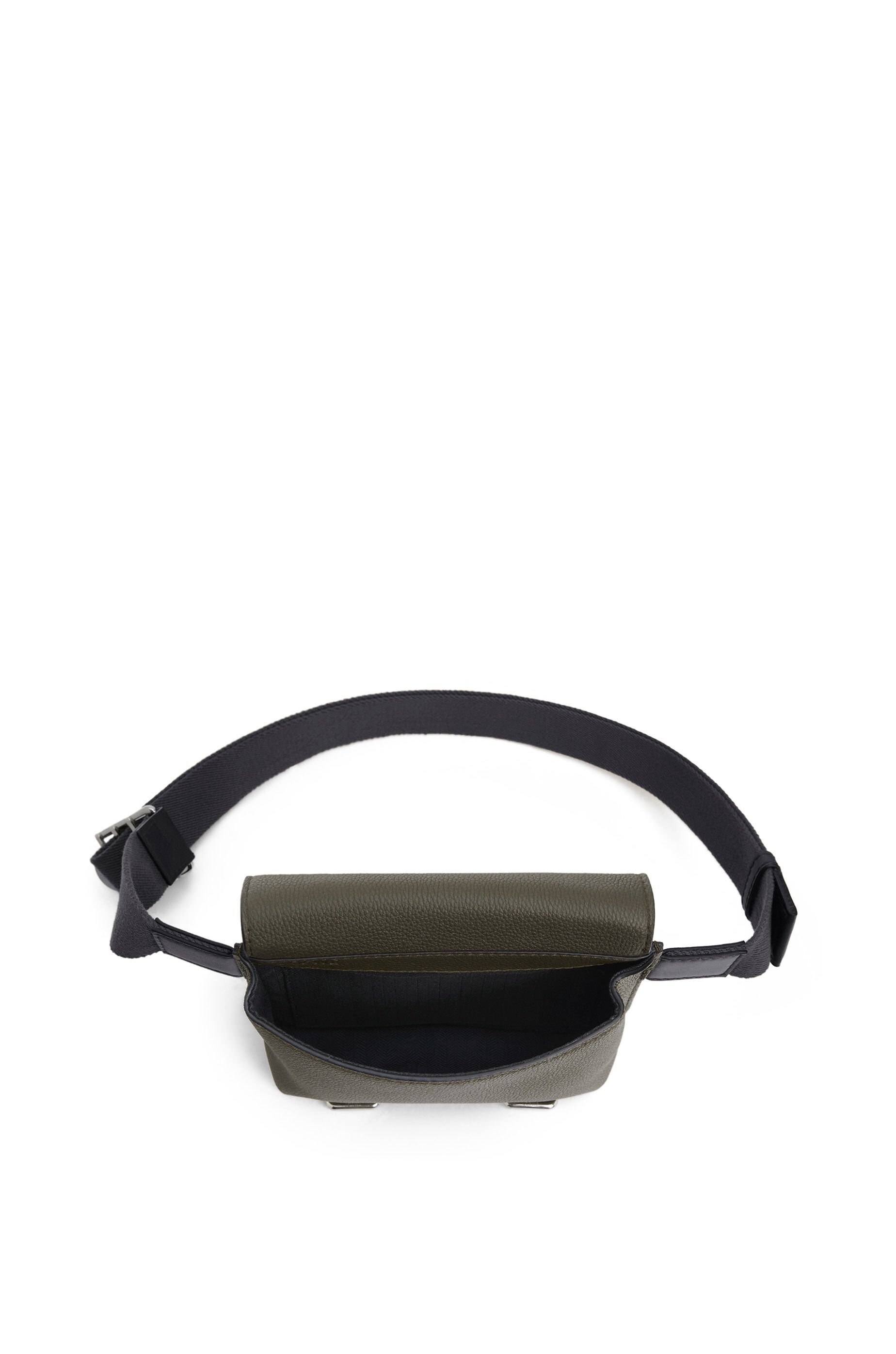 Military bumbag in soft grained calfskin - 6